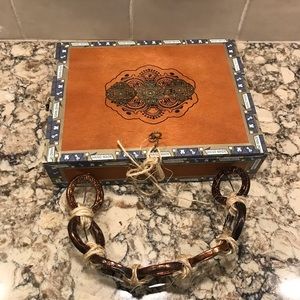 Handmade cigar box purse